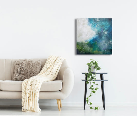 From around the cove