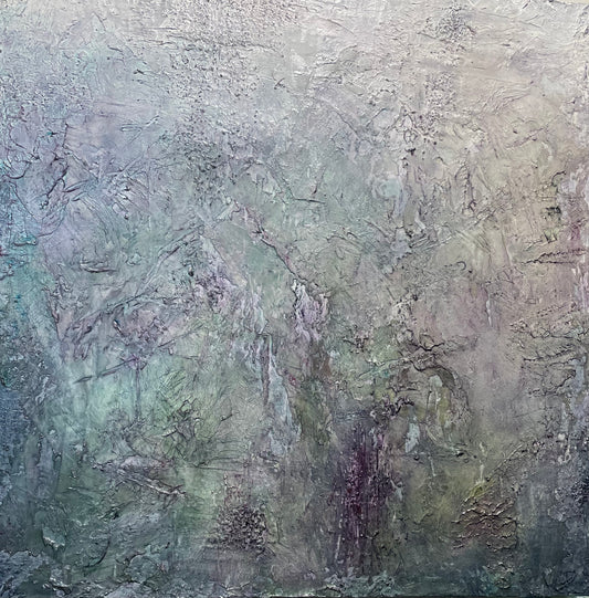 Waters swirl around it